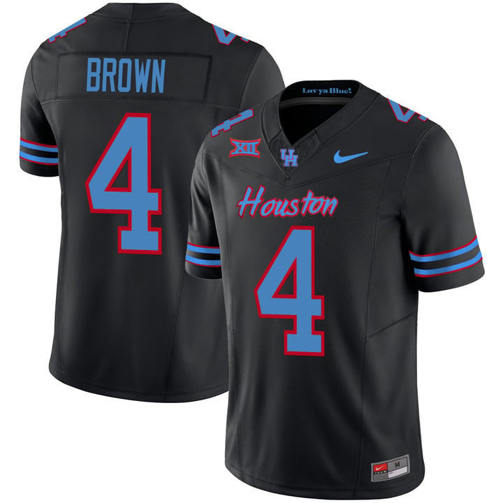 Youth's Houston Cougars 2023 Oilers Inspired Vapor Jersey - All Stitched