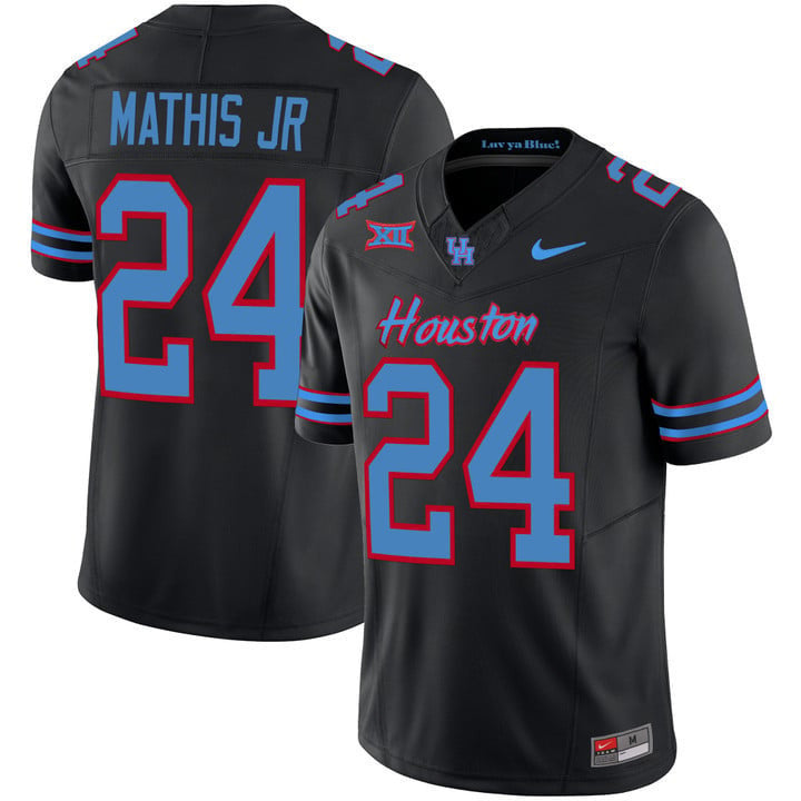 Youth's Houston Cougars 2023 Oilers Inspired Vapor Jersey - All Stitched