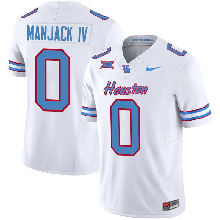 Youth's Houston Cougars 2023 Oilers Inspired Vapor Jersey - All Stitched