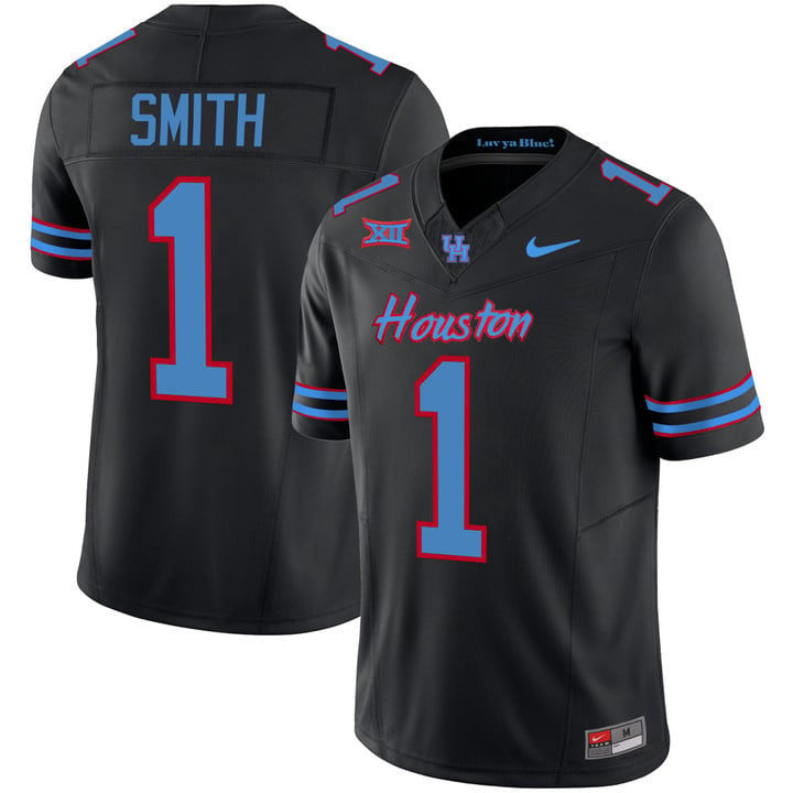 Youth's Houston Cougars 2023 Oilers Inspired Vapor Jersey - All Stitched