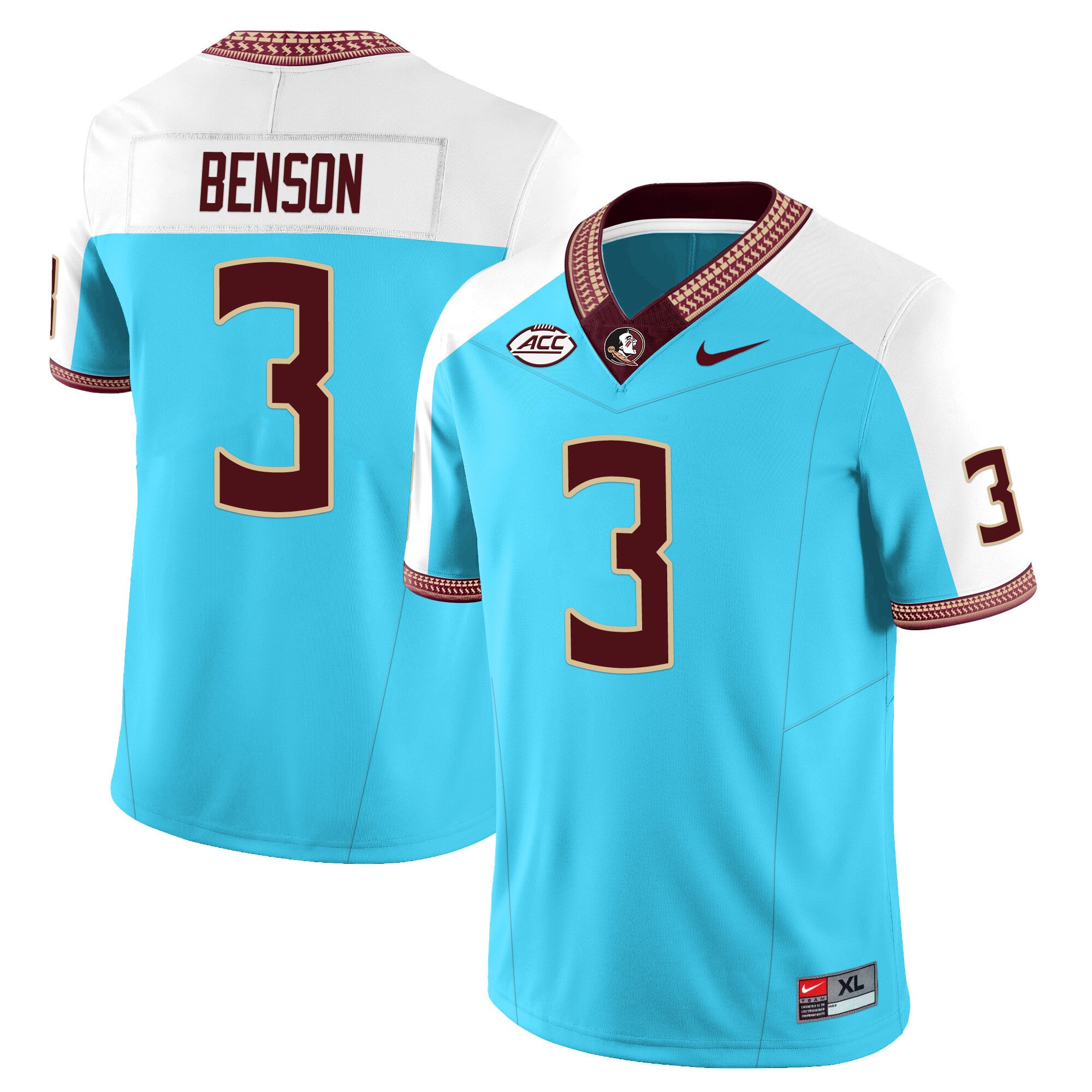 Women's Florida State Seminoles Seminole Heritage Football 2023 Jersey - All Stitched