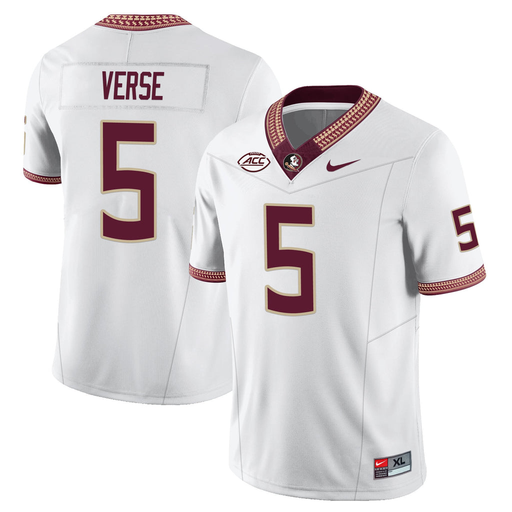 Men’s Florida State Seminoles Football Vapor Jersey – All Stitched