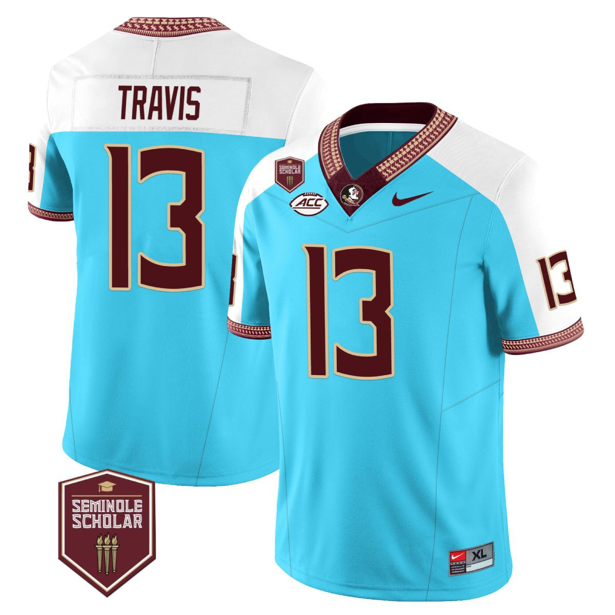Women's Florida State Seminoles Seminole Heritage Football 2023 Jersey - All Stitched