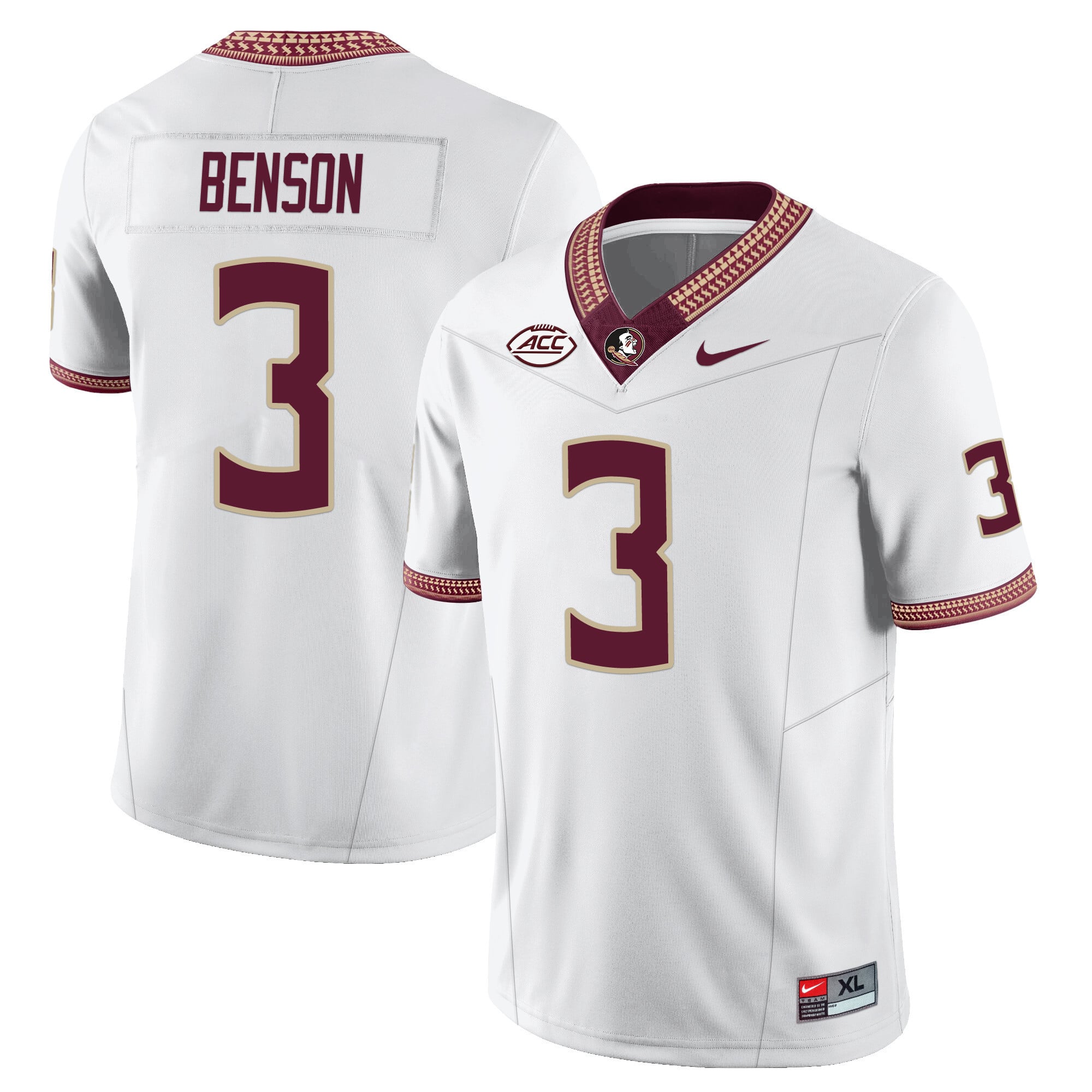 Youth’s Florida State Seminoles Football Vapor Jersey – All Stitched
