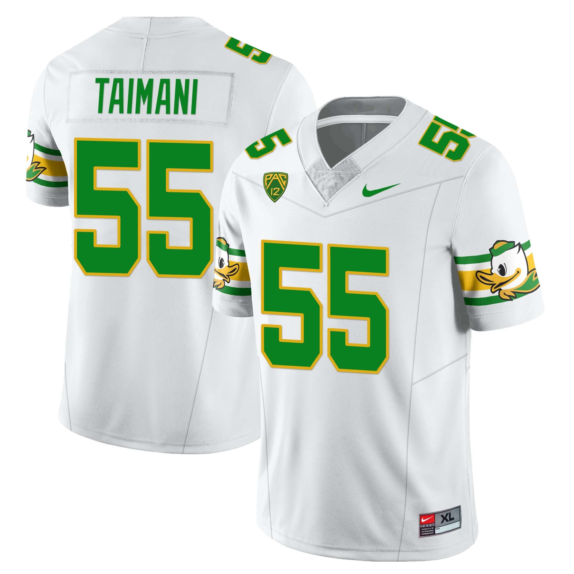 Youth’s Oregon Ducks ‘Mighty Oregon’ Throwback Football Jersey – All Stitched