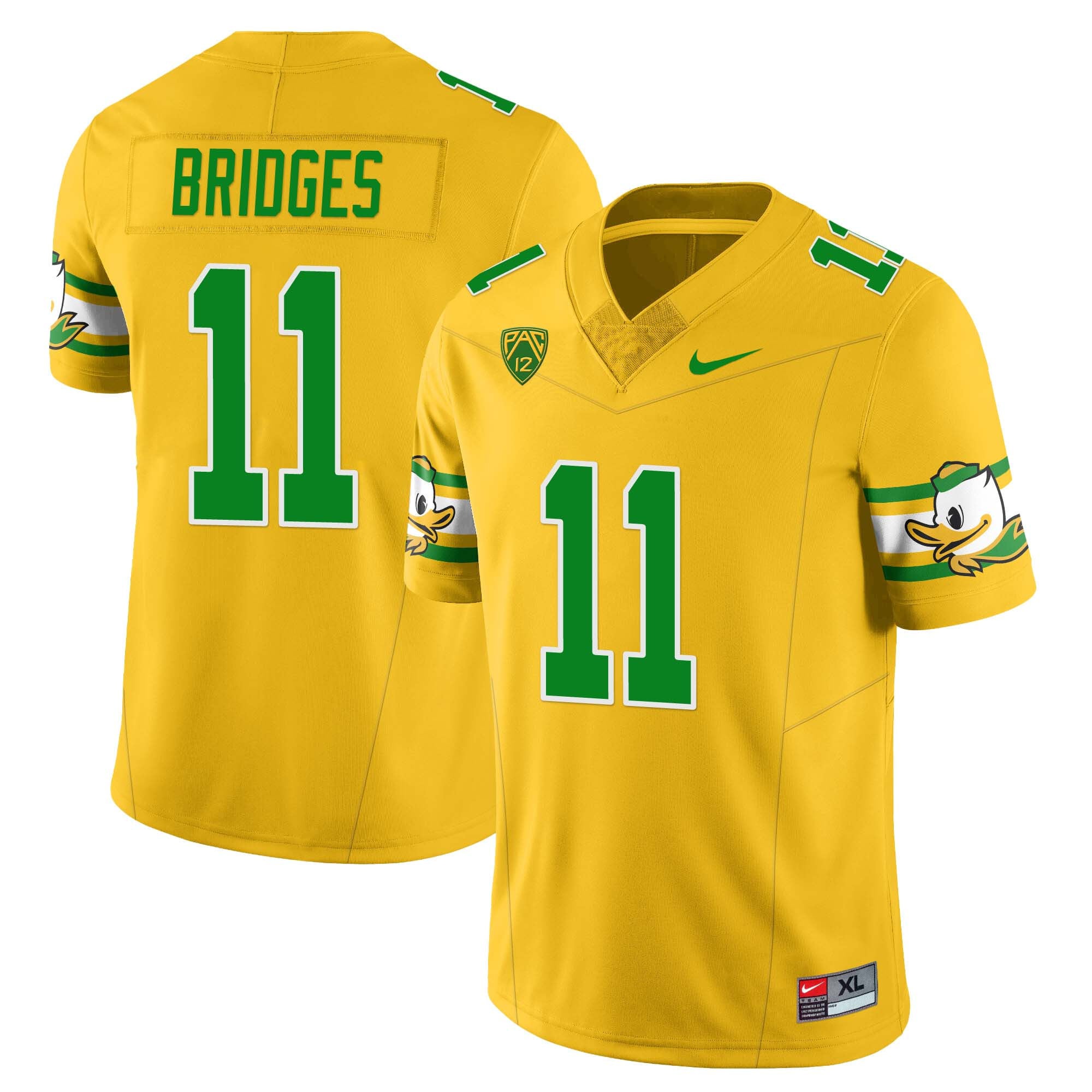 Youth’s Oregon Ducks ‘Mighty Oregon’ Throwback Football Jersey – All Stitched