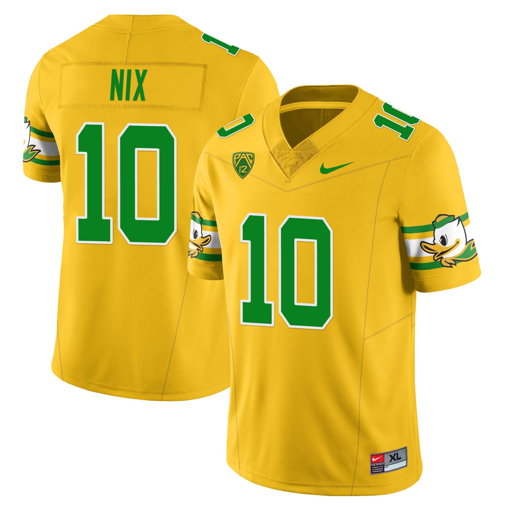 Youth’s Oregon Ducks ‘Mighty Oregon’ Throwback Football Jersey – All Stitched