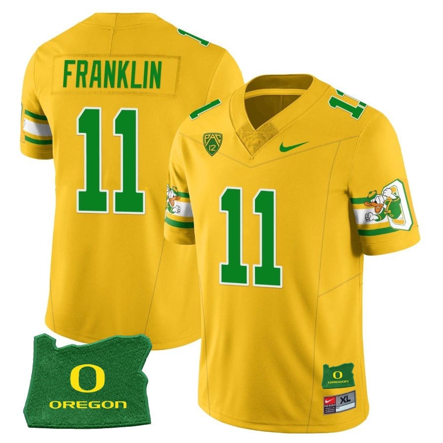 Youth’s Oregon Ducks ‘Mighty Oregon’ Throwback Football Stitched Uniform – Oregon State