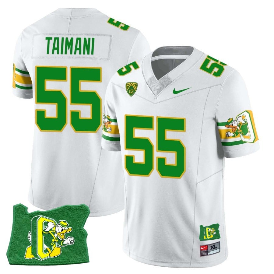 Women’s Oregon Ducks ‘Mighty Oregon’ Throwback Football Stitched Jersey – Oregon State