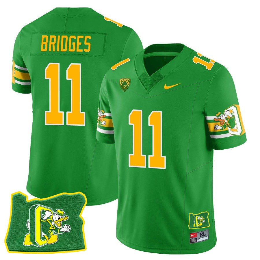 Womenâs Oregon Ducks âMighty Oregonâ Throwback Football Stitched Jersey â Oregon State