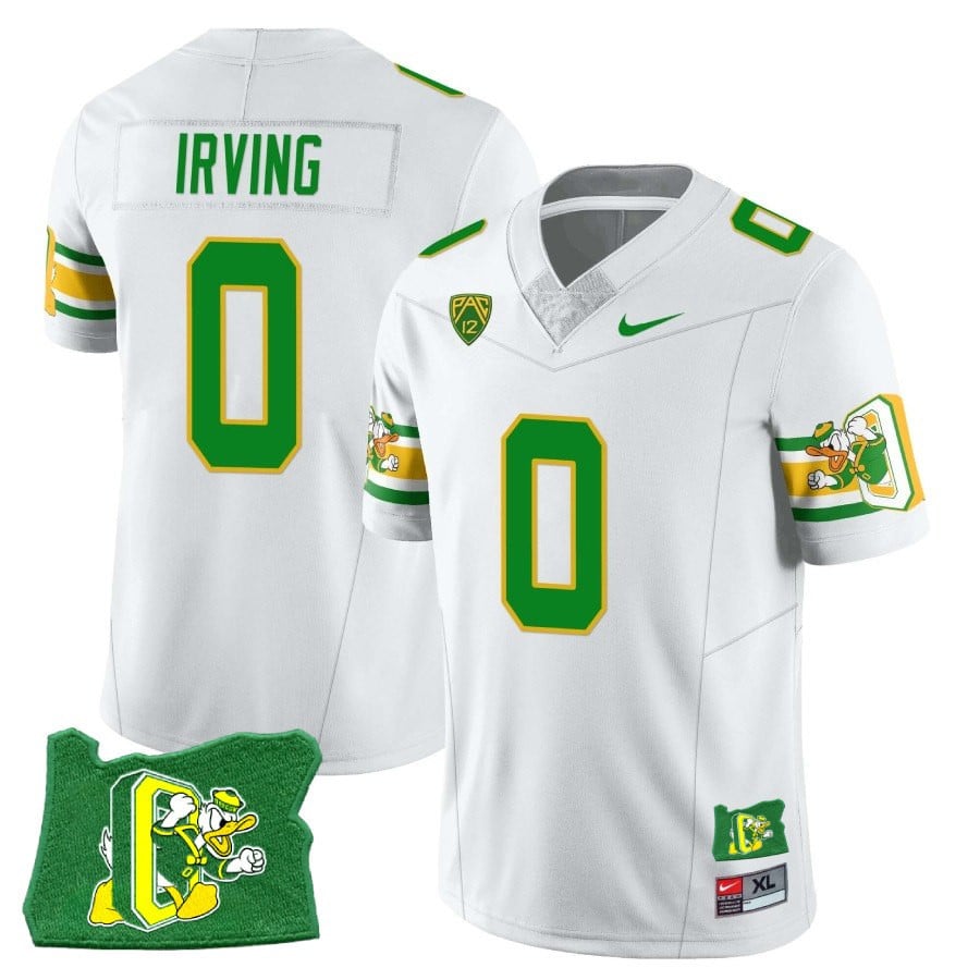 Women’s Oregon Ducks ‘Mighty Oregon’ Throwback Football Stitched Jersey – Oregon State