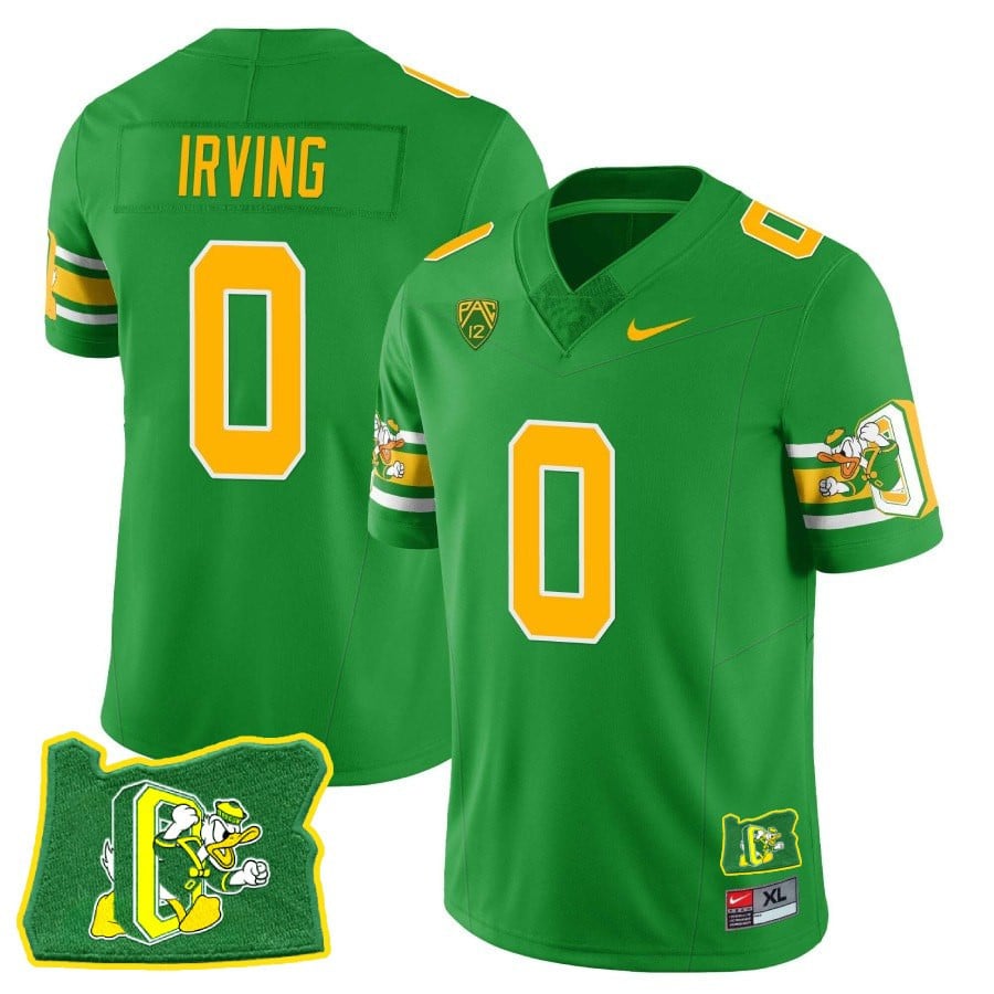 Women’s Oregon Ducks ‘Mighty Oregon’ Throwback Football Stitched Jersey – Oregon State