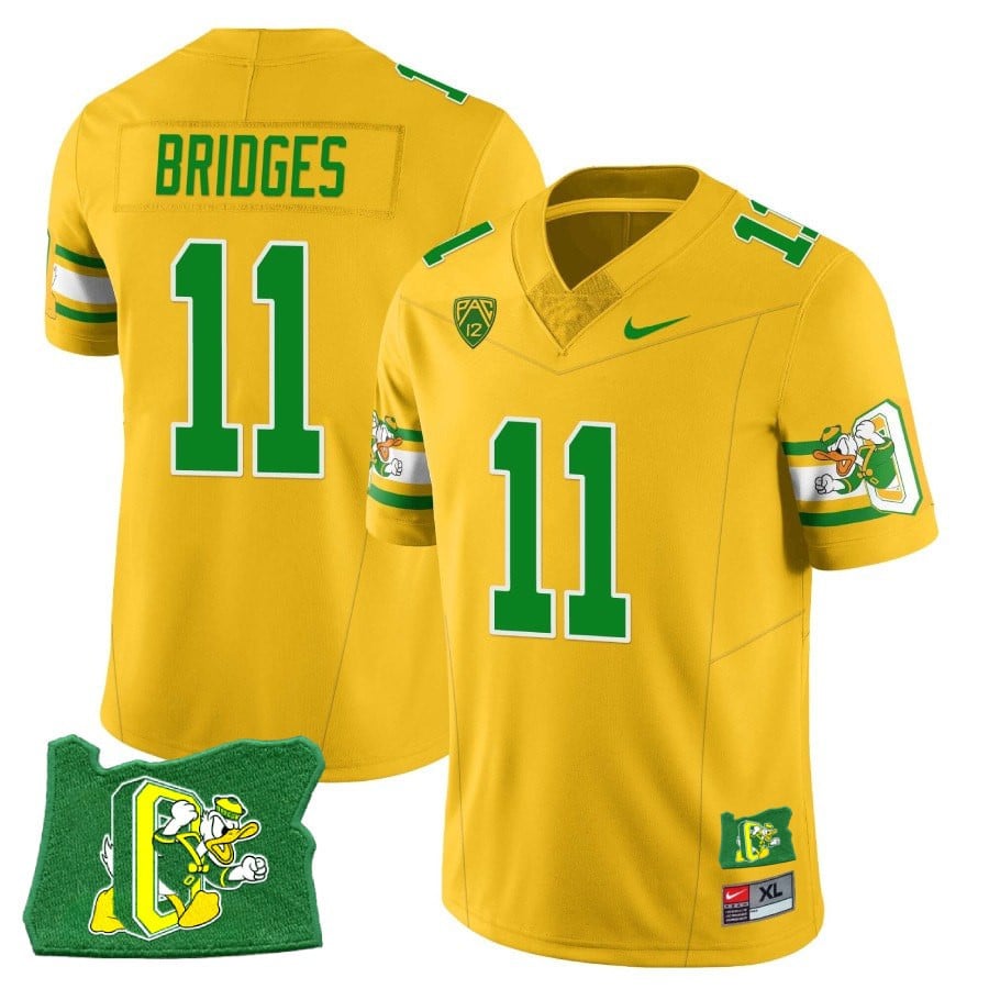 Women’s Oregon Ducks ‘Mighty Oregon’ Throwback Football Stitched Jersey – Oregon State