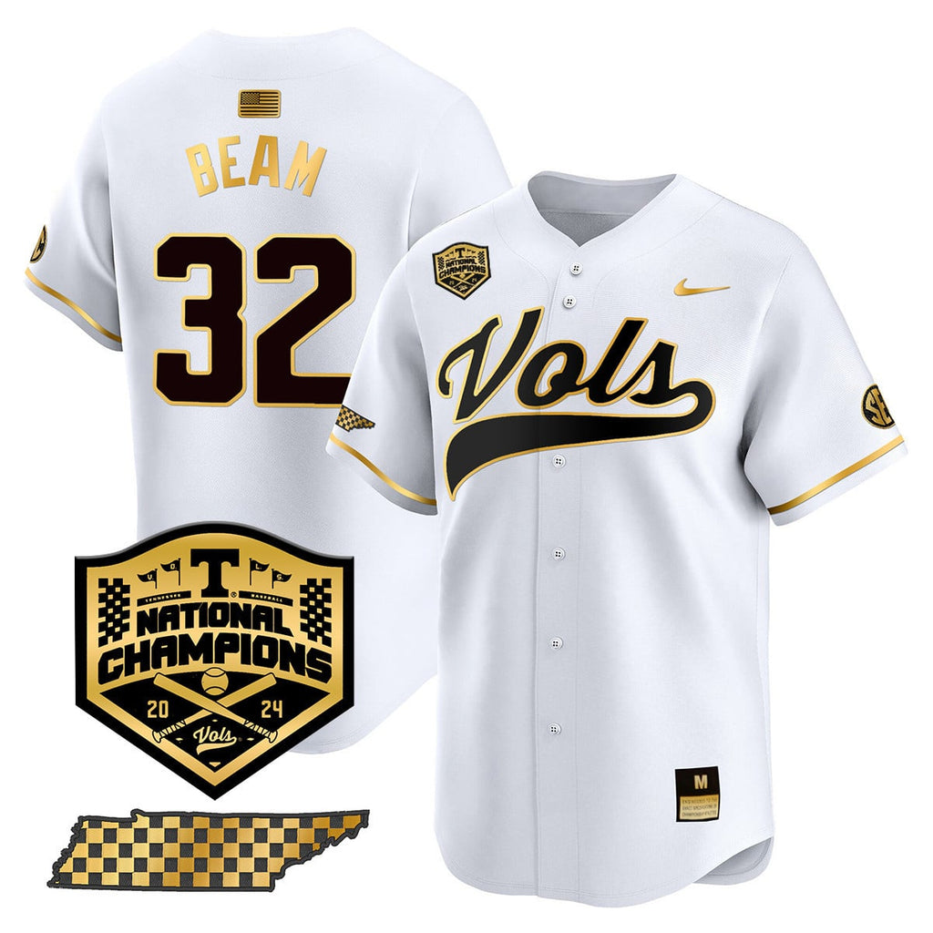 Women's Tennessee Volunteers 2024 National Champions Vapor Premier Limited Jersey - All Stitched