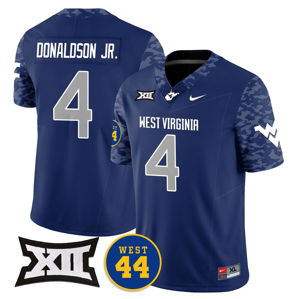 Women's West Virginia Mountaineers 2024 Vapor Limited Jersey - All Stitched - Honor Jerry West