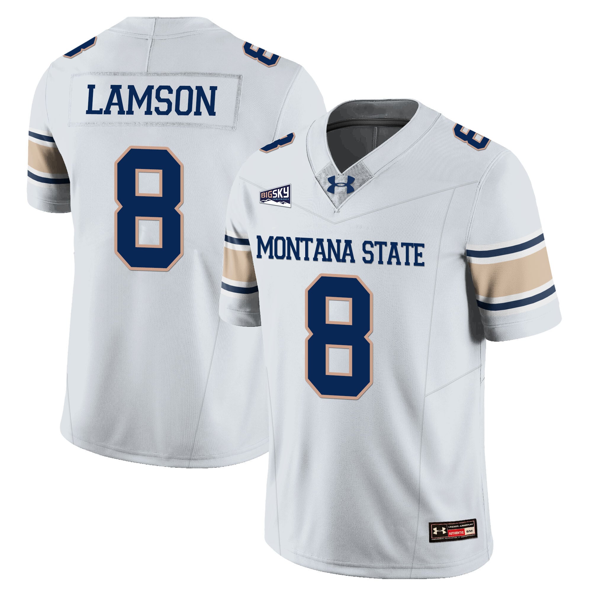 Women's Montana State Bobcat Football Jersey - All Stitched