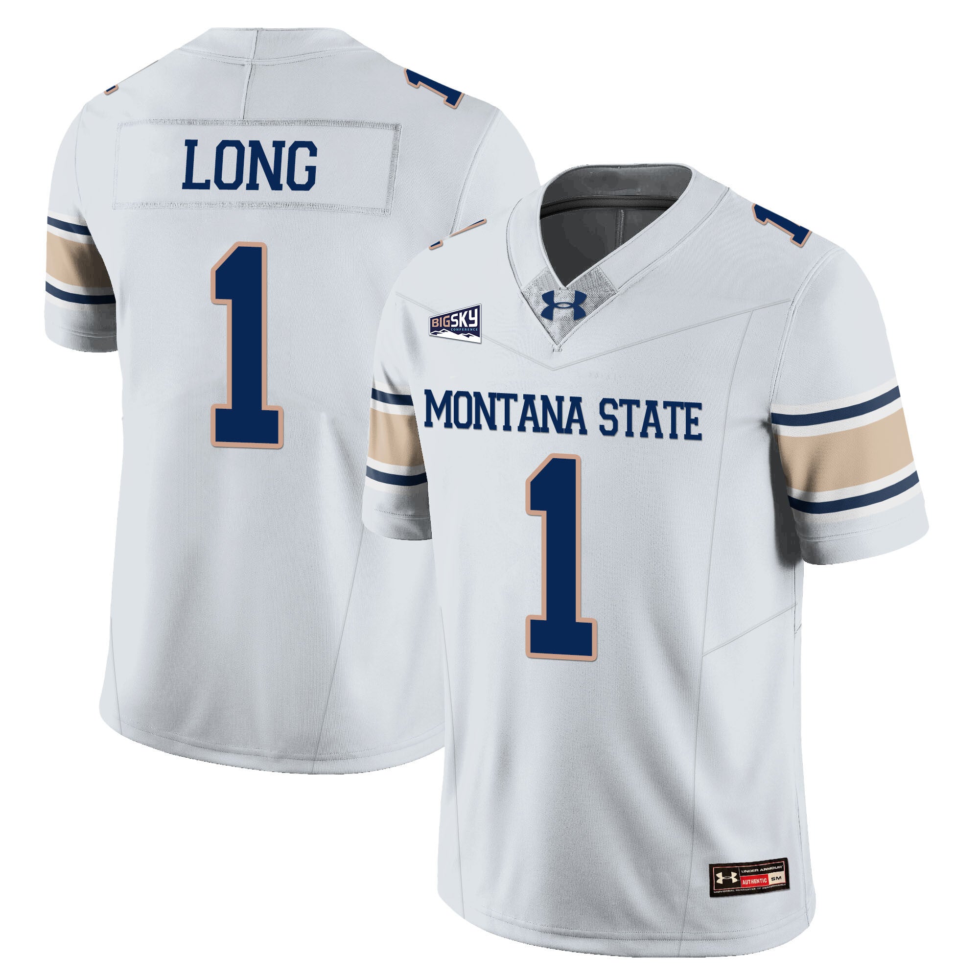 Women's Montana State Bobcat Football Jersey - All Stitched