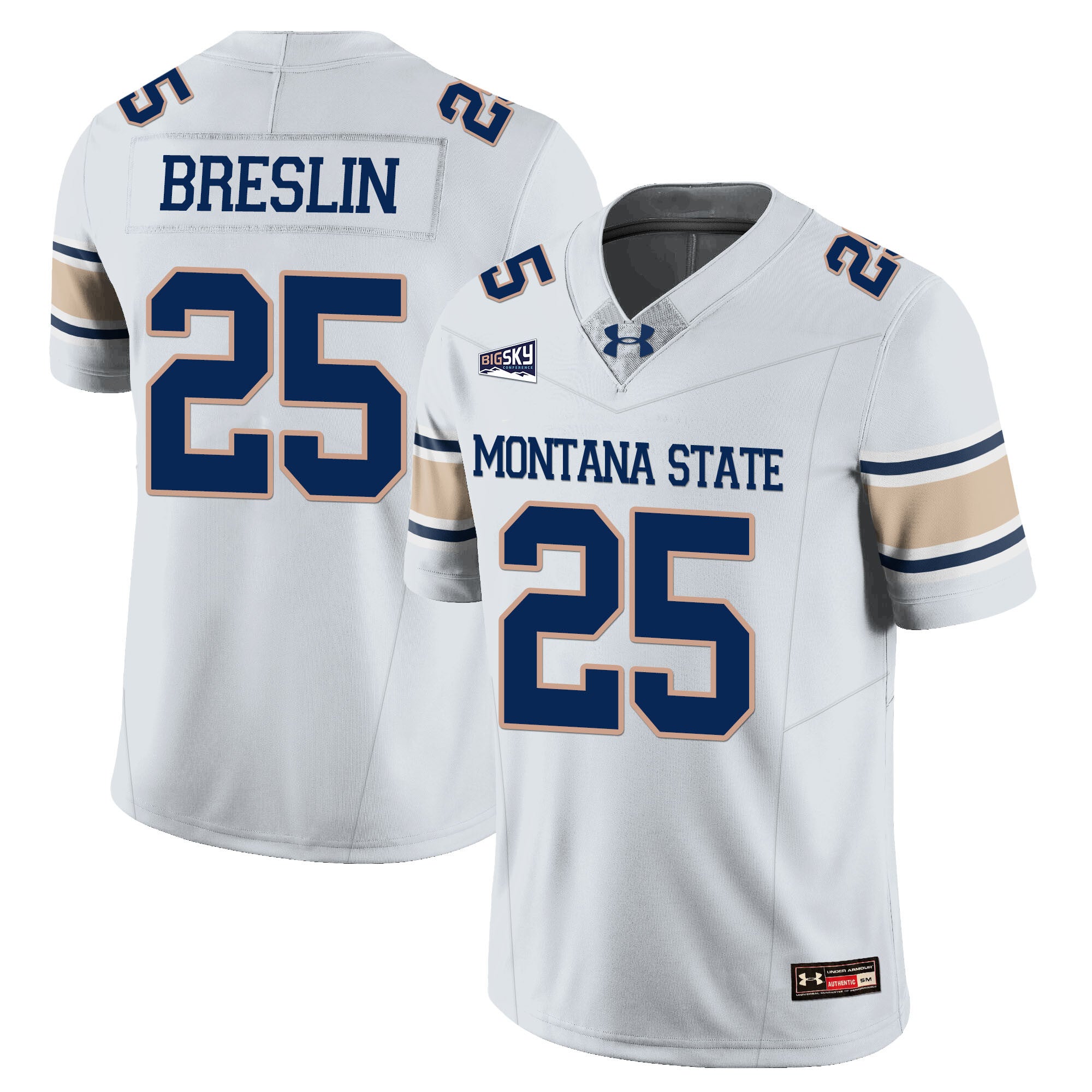 Women's Montana State Bobcat Football Jersey - All Stitched