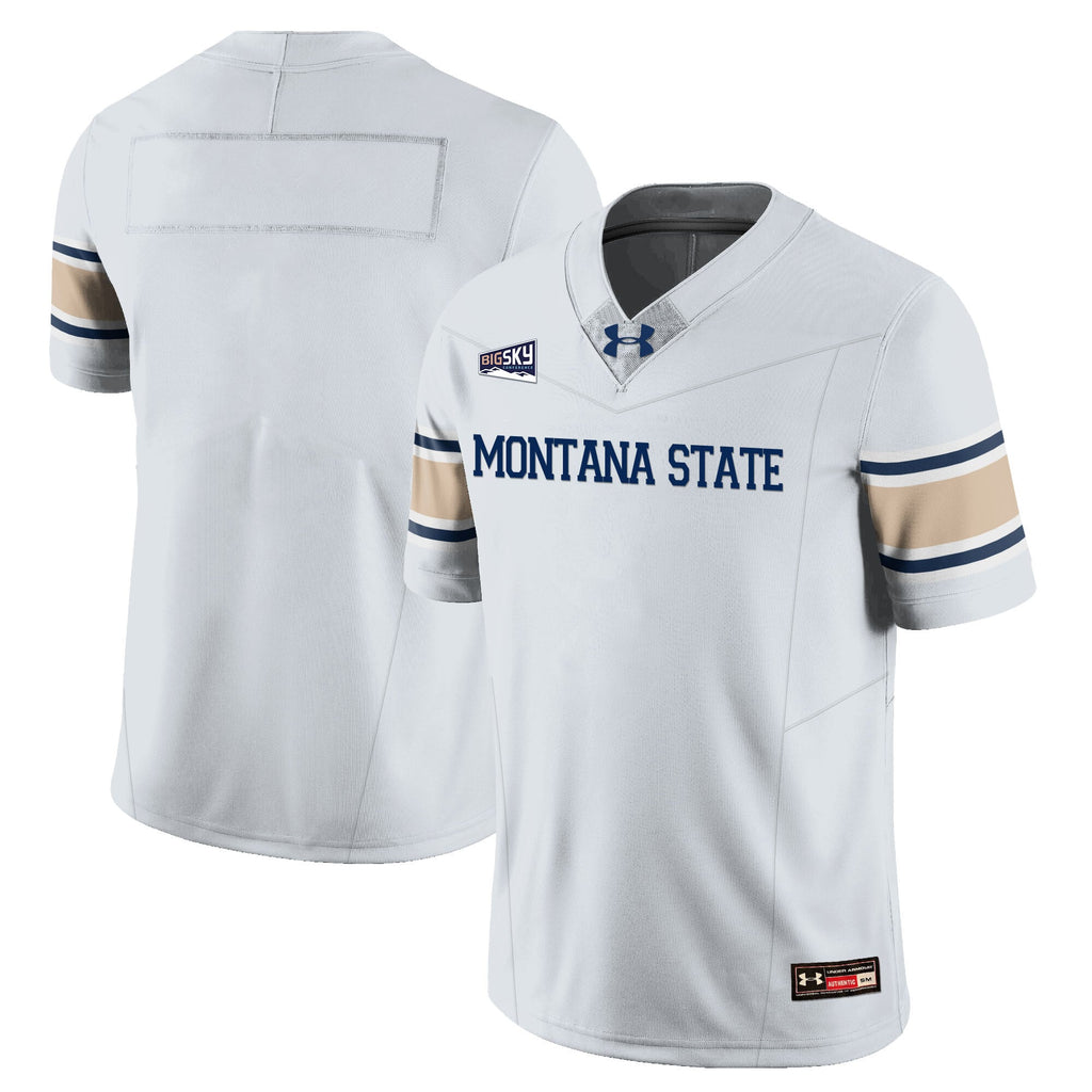 Women's Montana State Bobcat Football Jersey - All Stitched