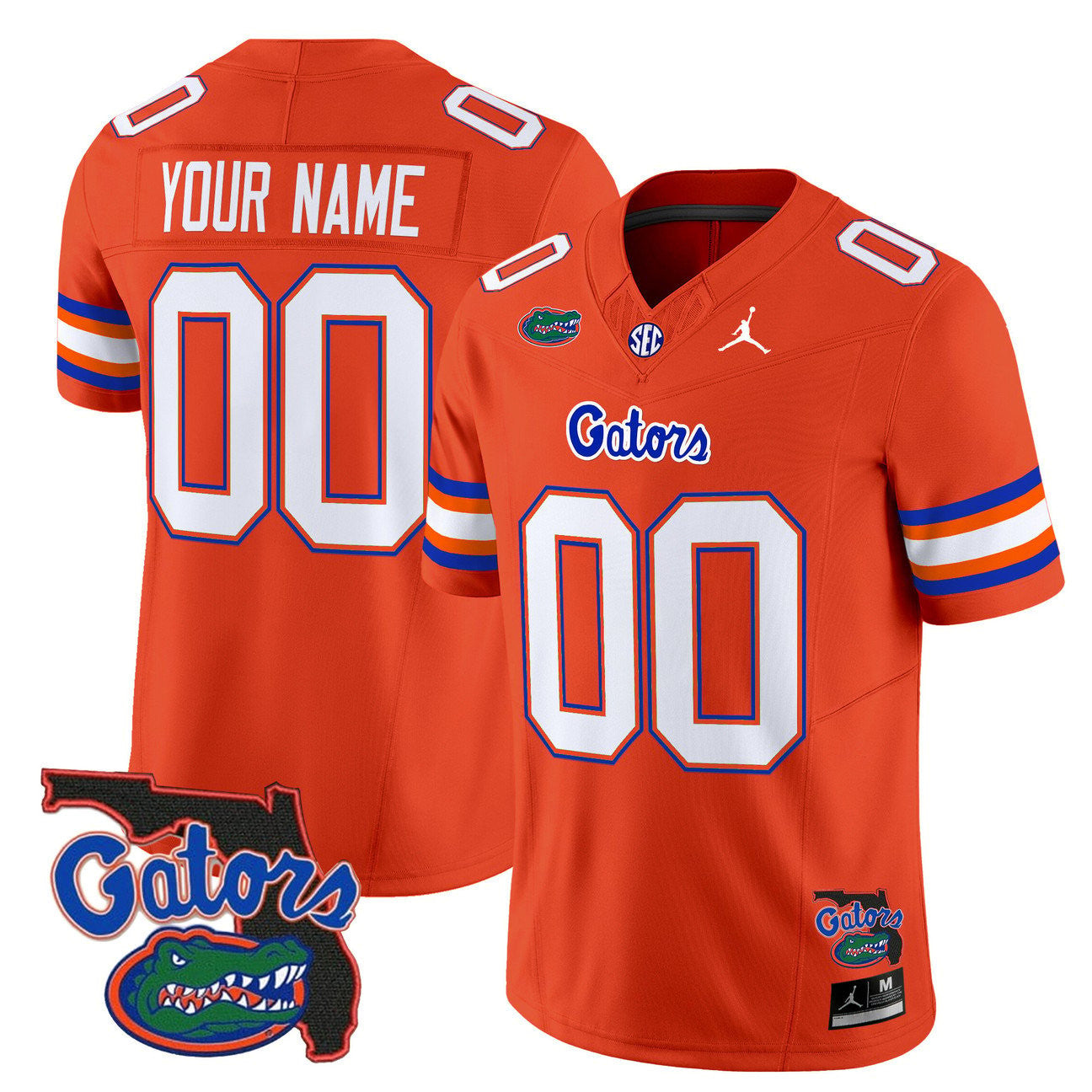 Women's Florida Gators 2025 Florida Patch Vapor Limited Jersey - All Stitched