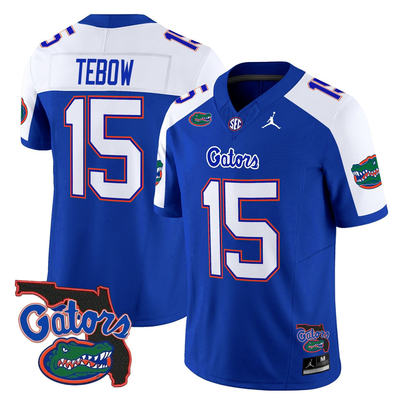 Men's Florida Gators 2025 Florida Patch Vapor Limited Jersey - All Stitched