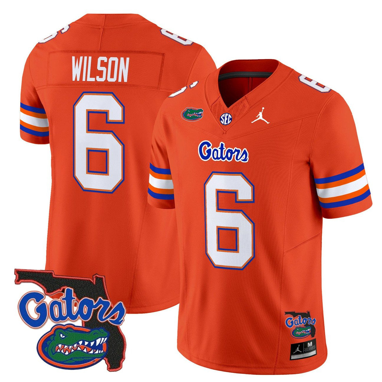 Women's Florida Gators 2025 Florida Patch Vapor Limited Jersey - All Stitched