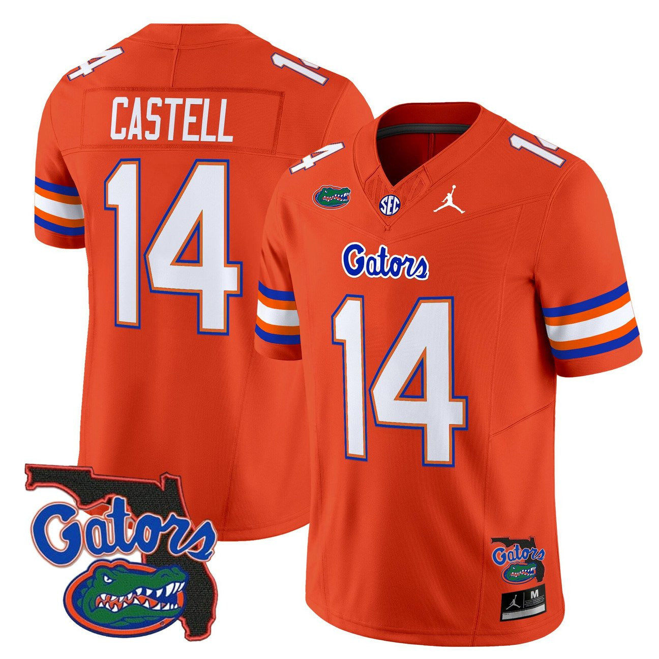 Women's Florida Gators 2025 Florida Patch Vapor Limited Jersey - All Stitched