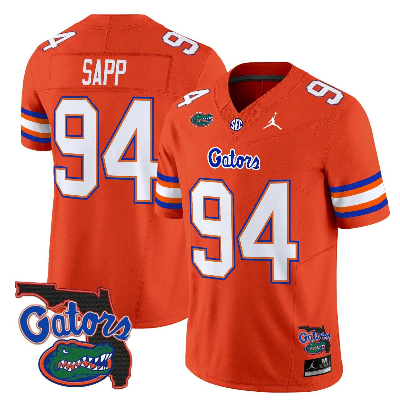 Women's Florida Gators 2025 Florida Patch Vapor Limited Jersey - All Stitched