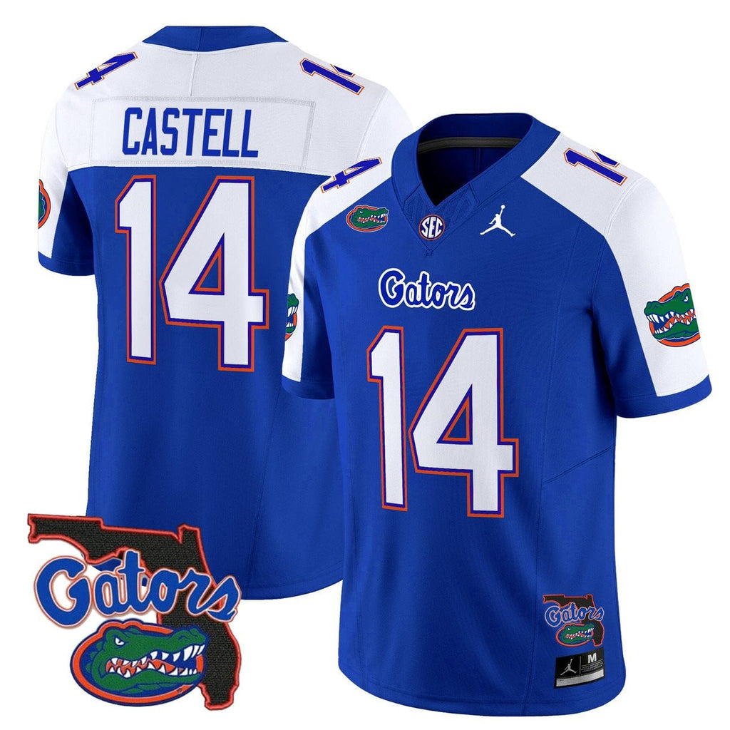 Women's Florida Gators 2025 Florida Patch Vapor Limited Jersey - All Stitched