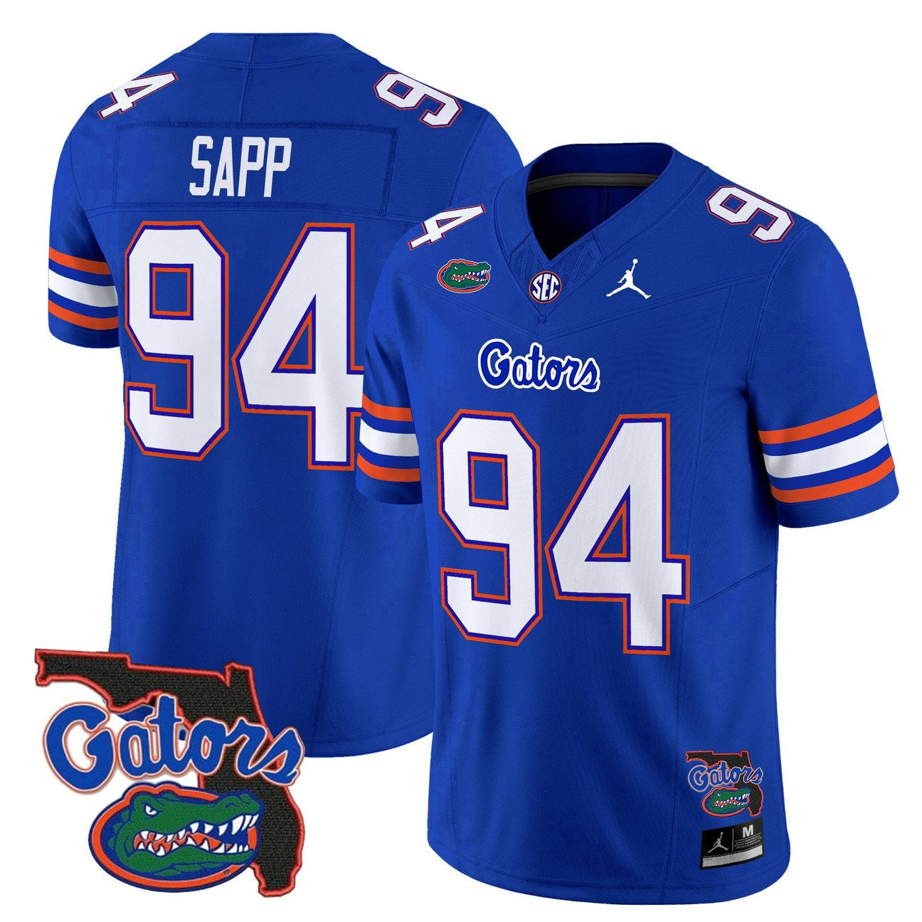 Women's Florida Gators 2025 Florida Patch Vapor Limited Jersey - All Stitched