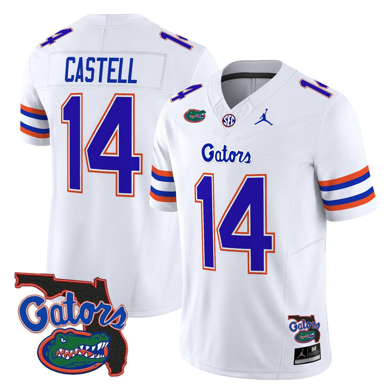 Women's Florida Gators 2025 Florida Patch Vapor Limited Jersey - All Stitched