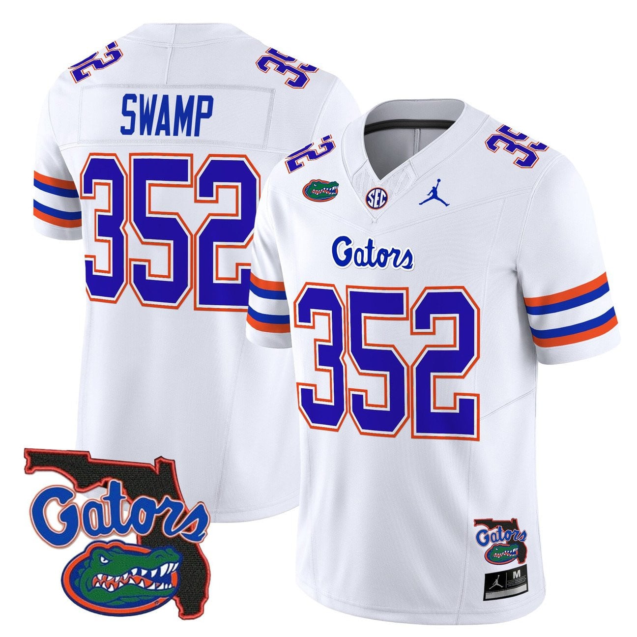 Women's Florida Gators 2025 Florida Patch Vapor Limited Jersey - All Stitched