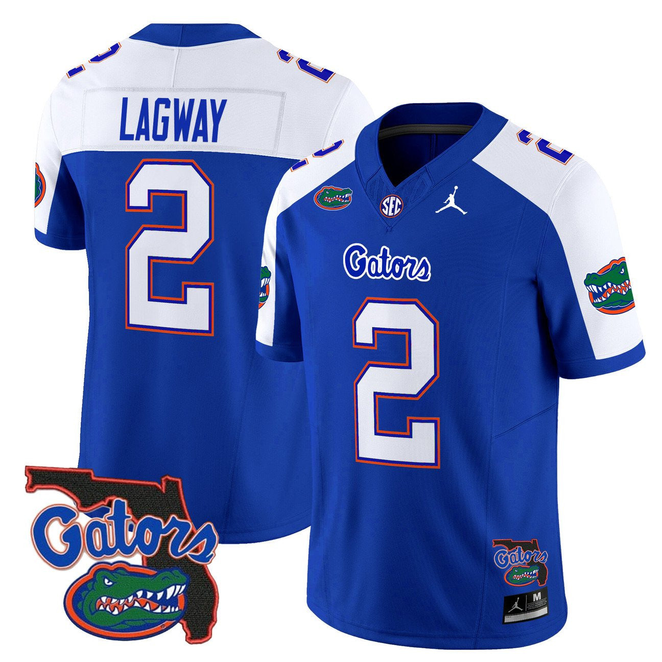 Women's Florida Gators 2025 Florida Patch Vapor Limited Jersey - All Stitched