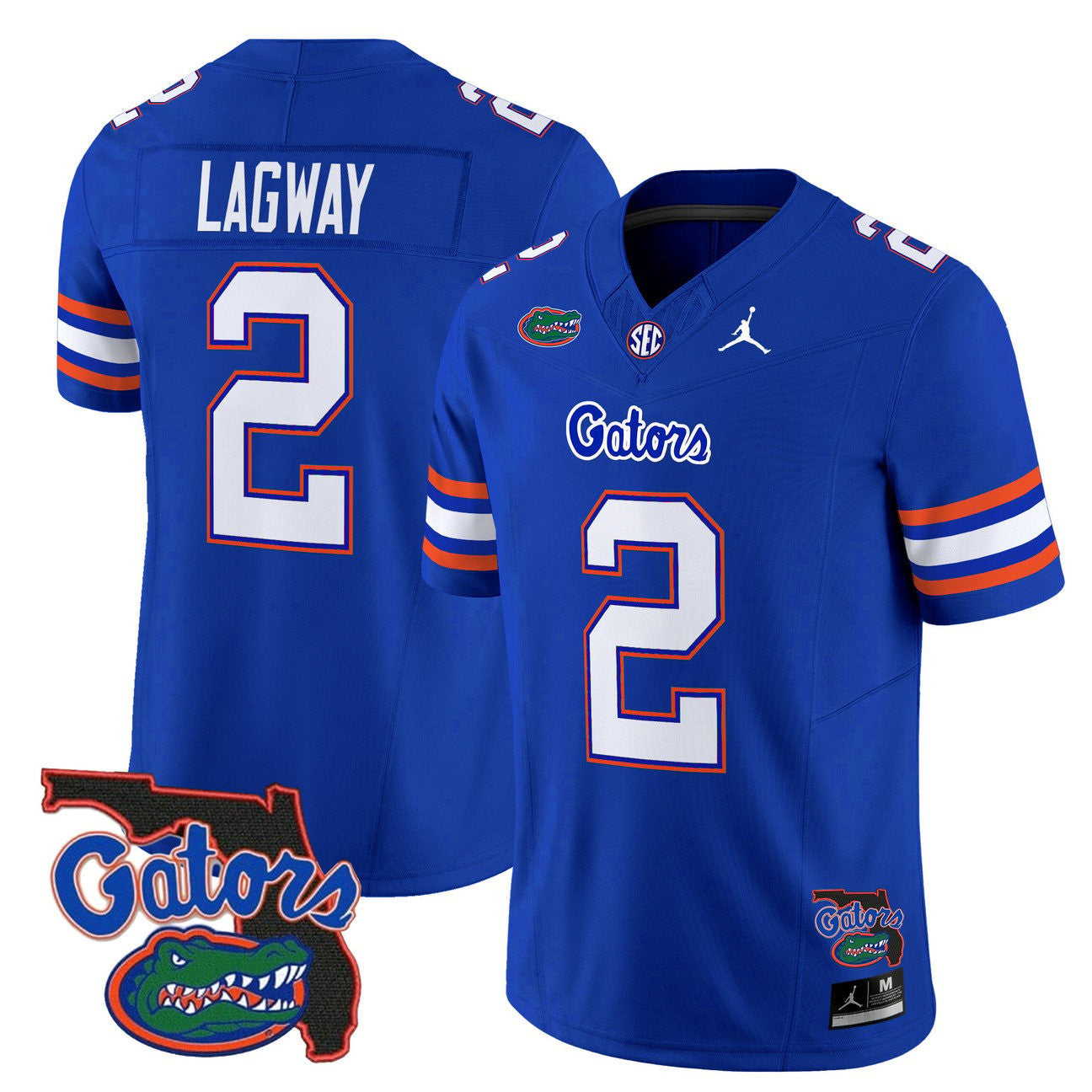 Women's Florida Gators 2025 Florida Patch Vapor Limited Jersey - All Stitched