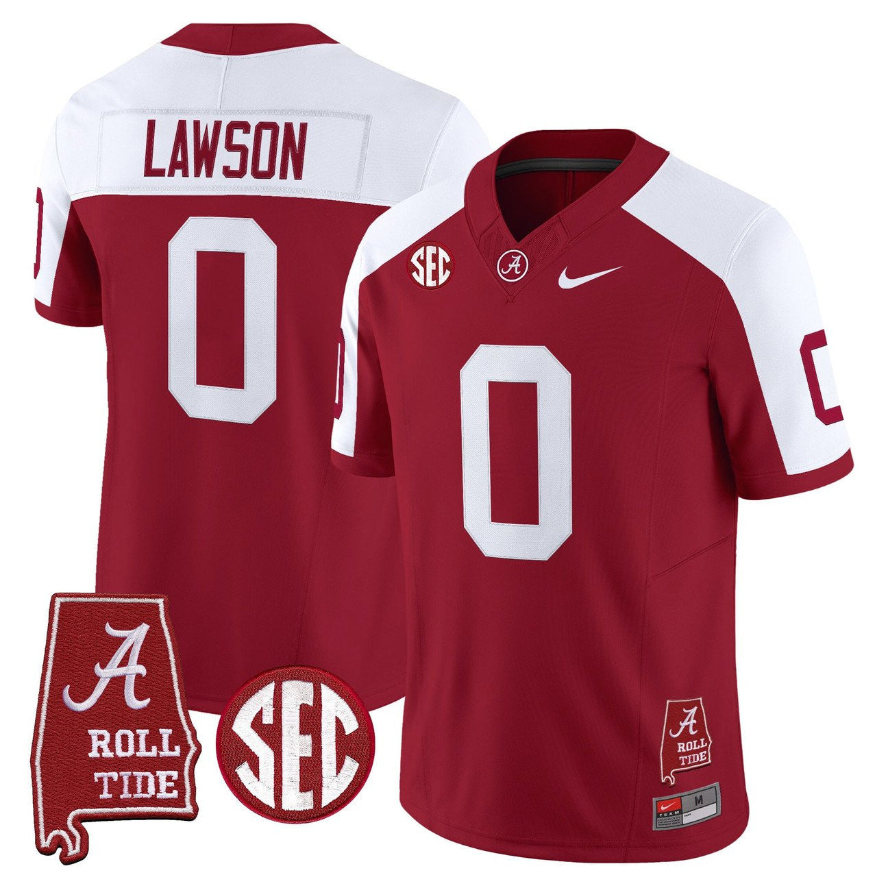 Women's Alabama Crimson Tide Throwback Vapor Limited Jersey - Alabama Map - All Stitched