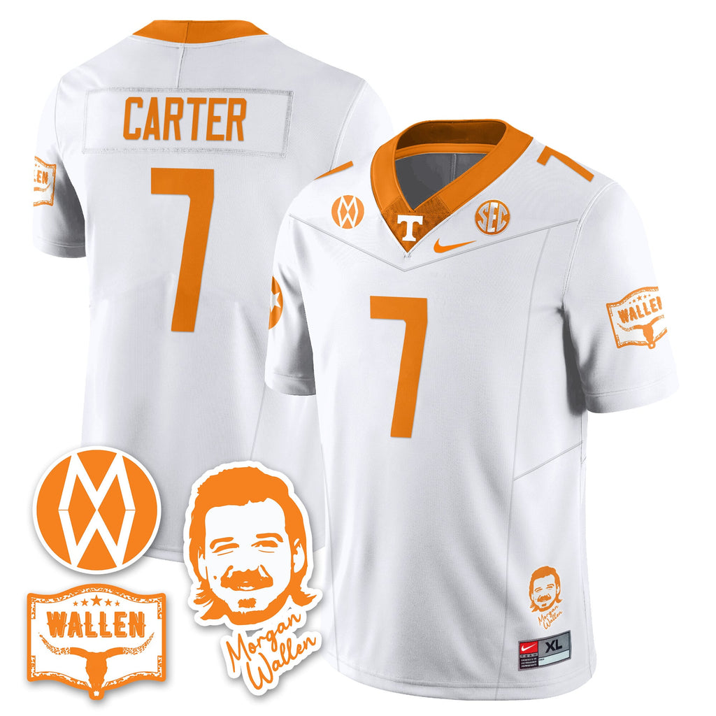Women's Tennessee Volunteers Morgan Wallen 2025 Jersey - All Stitched