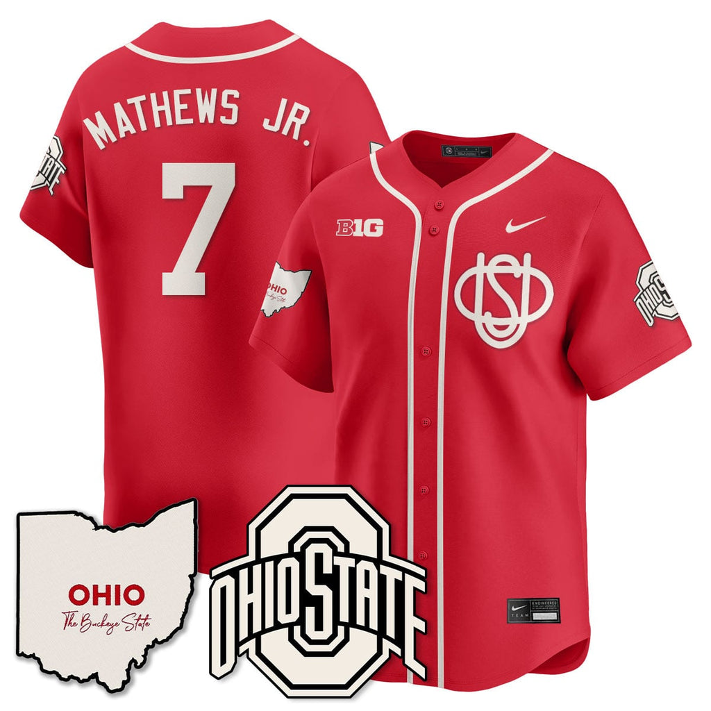 Women's Ohio State Buckeyes 2025 Wordmark Jersey - All Stitched