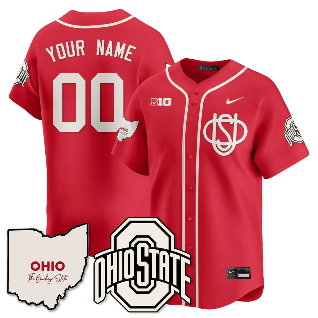 Women's Ohio State Buckeyes 2025 Wordmark Jersey - All Stitched