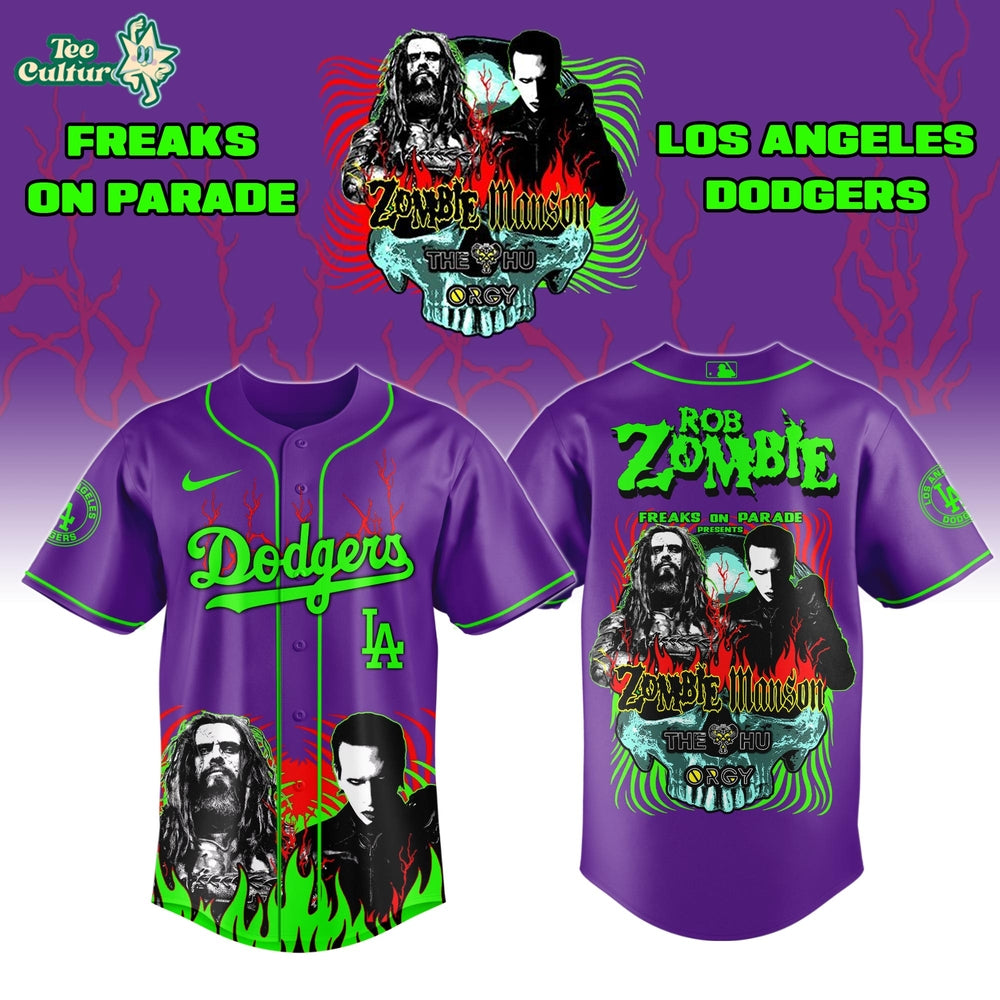 Los Angeles Dodgers x Freaks On Parade Tour 2026 Colab Jersey Limited Edition