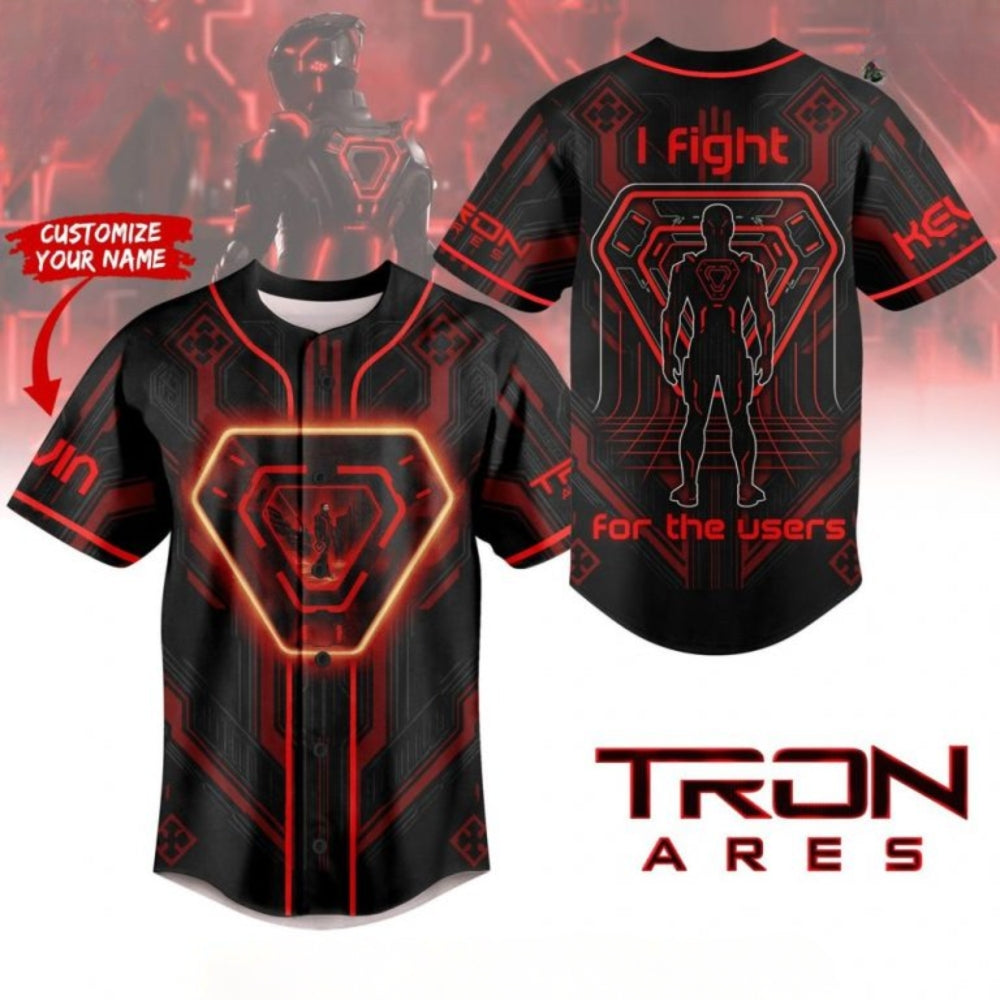 Tron Ares Baseball Jersey