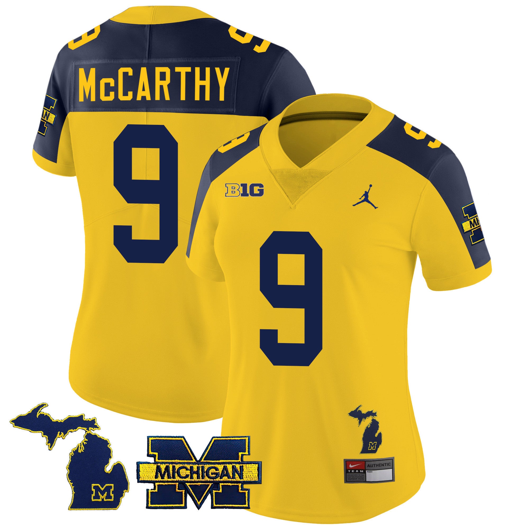 Women's Michigan Wolverines 2023 Special Jersey - All Stitched