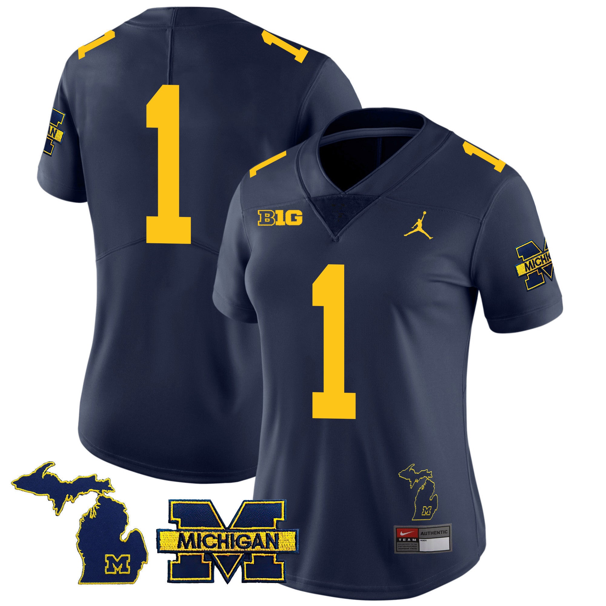 Women's Michigan Wolverines 2023 Special Jersey - All Stitched