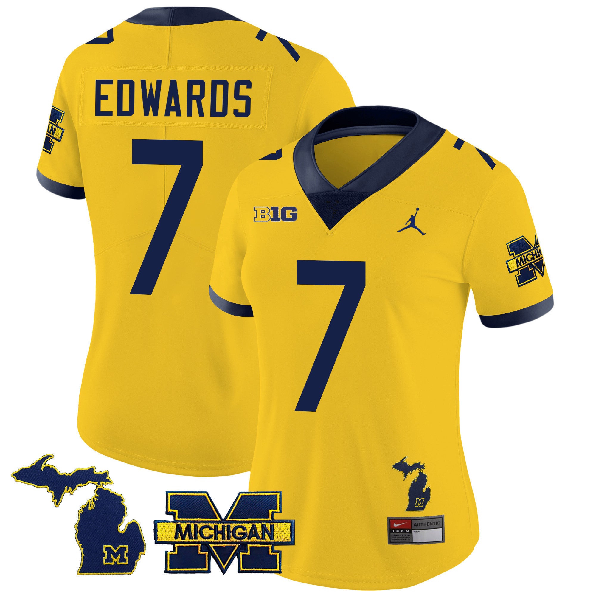 Women's Michigan Wolverines 2023 Special Jersey - All Stitched