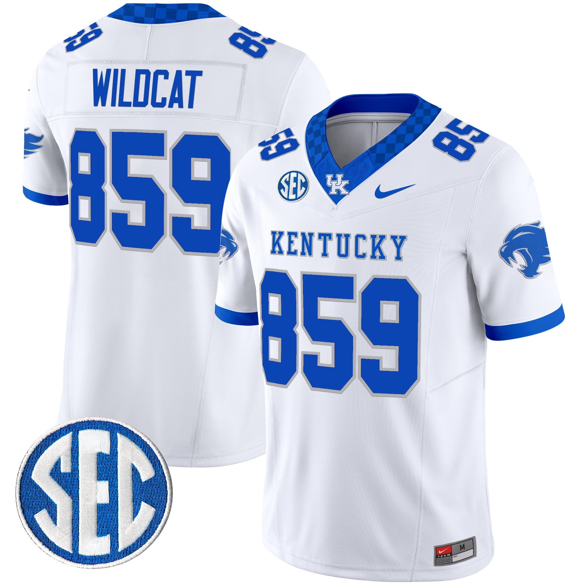 Women's Kentucky Wildcats 2025 Vapor Limited Jersey - All Stitched