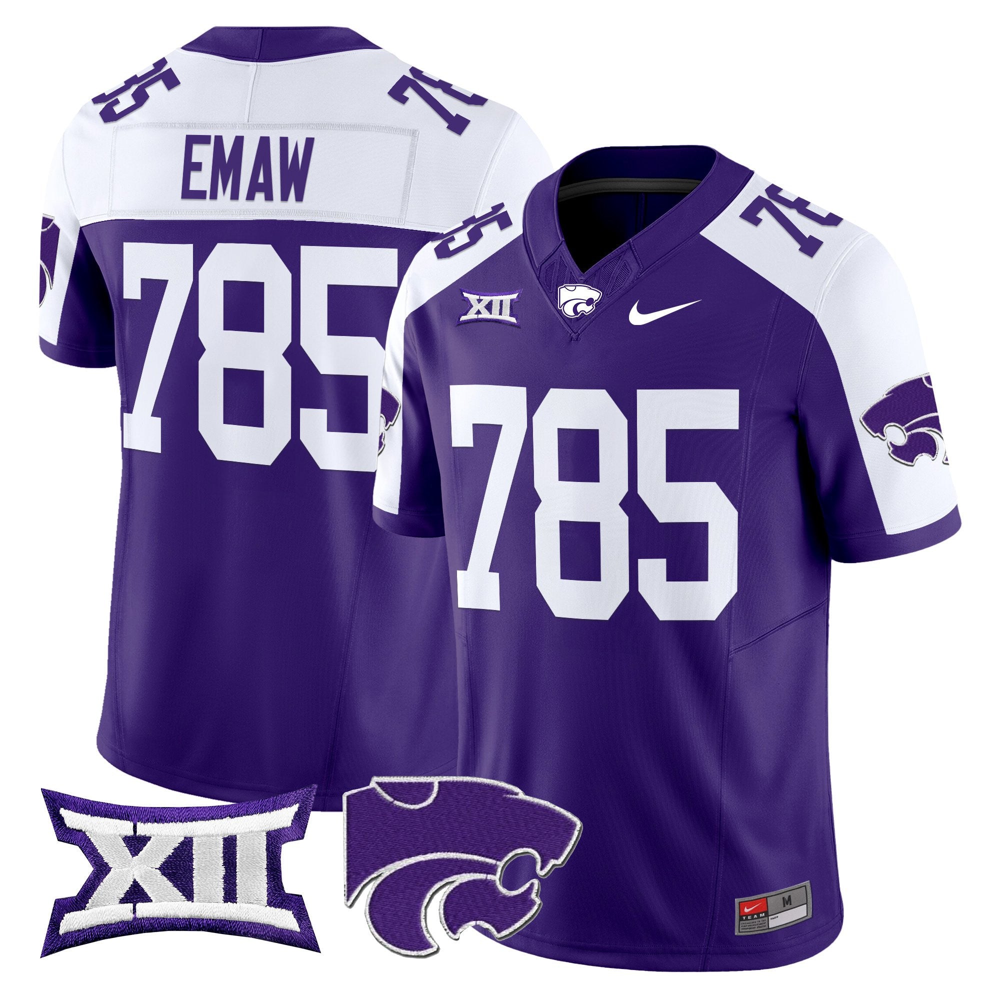 Women's Kansas State Wildcats 2025 Vapor Limited Jersey - All Stitched