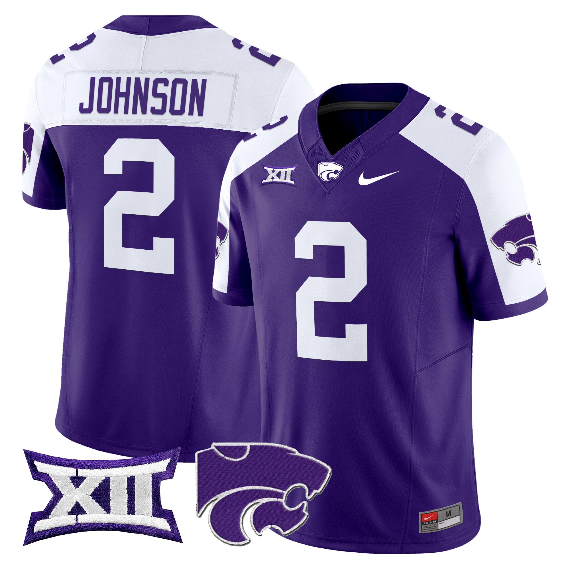 Women's Kansas State Wildcats 2025 Vapor Limited Jersey - All Stitched