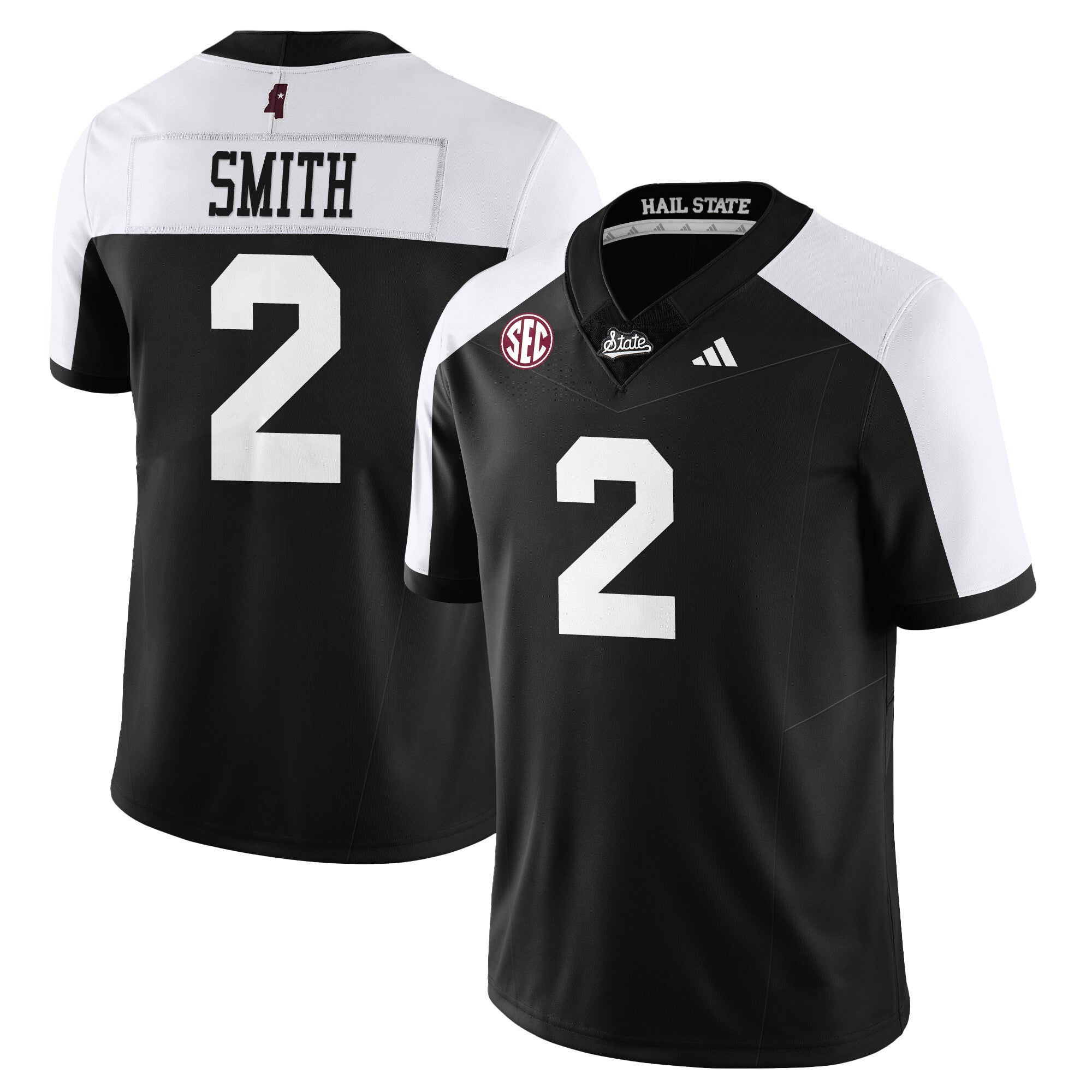 Women's Mississippi State Football "Darkness" Limited Jersey - All Stitched