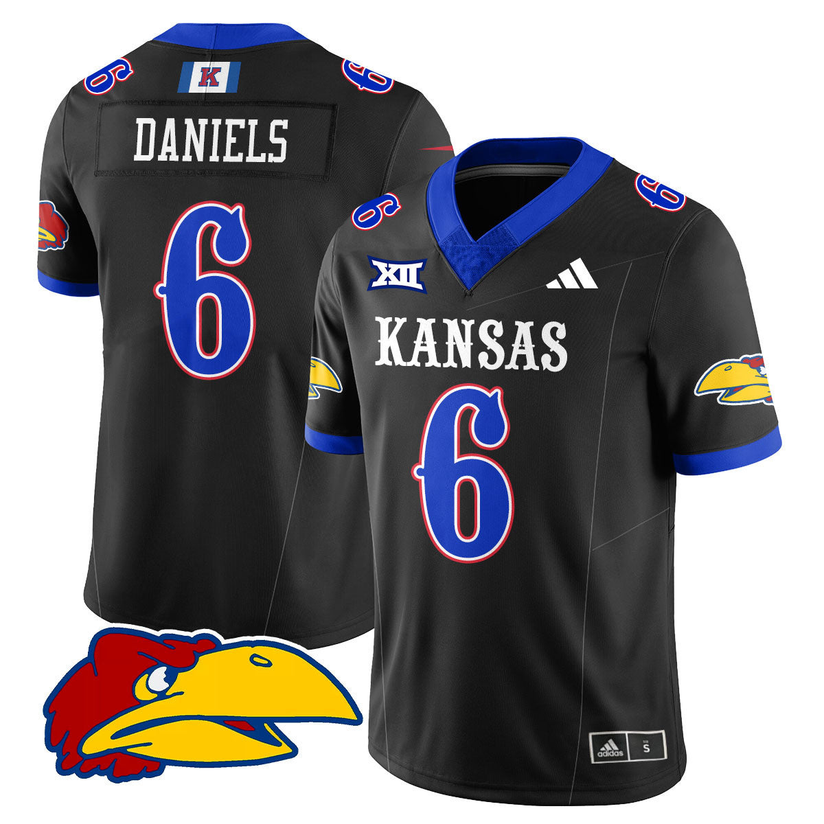 Women's Kansas Jayhawks Football 2025 Limited Jersey - All Stitched