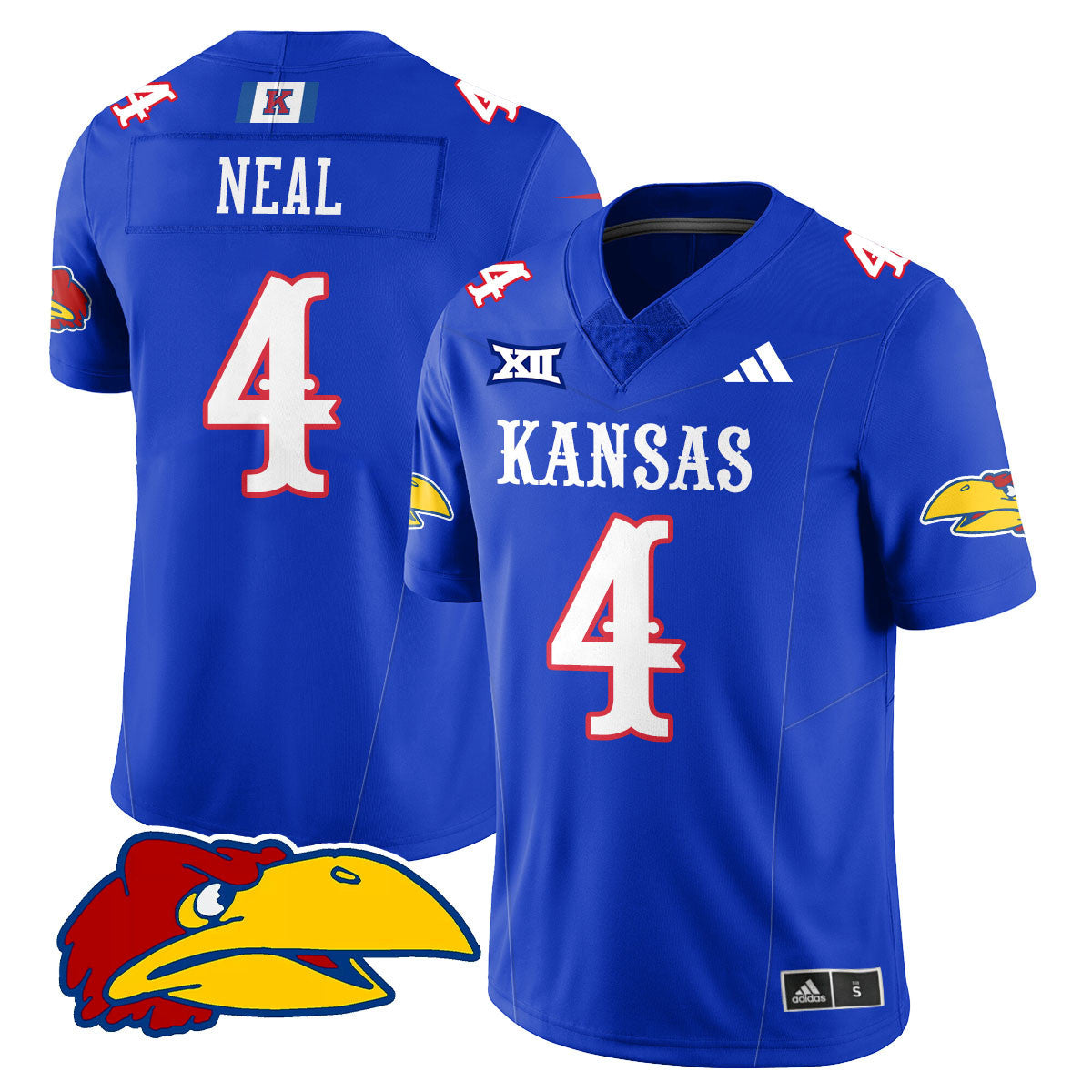 Women's Kansas Jayhawks Football 2025 Limited Jersey - All Stitched
