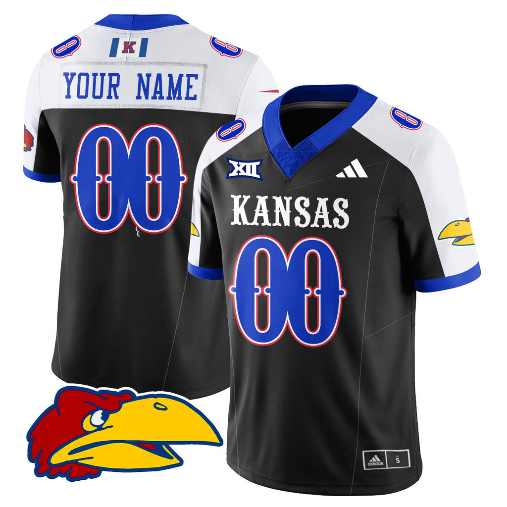 Women's Kansas Jayhawks Football 2025 Limited Jersey - All Stitched